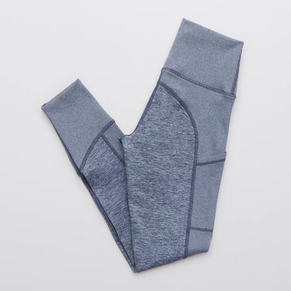 OFFLINE By Aerie The Hugger Ribbed Pocket Legging NWT